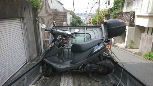 豊富な安いアドレスv125 不動車 バイク車体